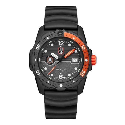 Luminox XB.3729 Bear Grylls Survival Gray Dial Date Display CARBONOX™ Case Rubber Strap 200M Men's Watch